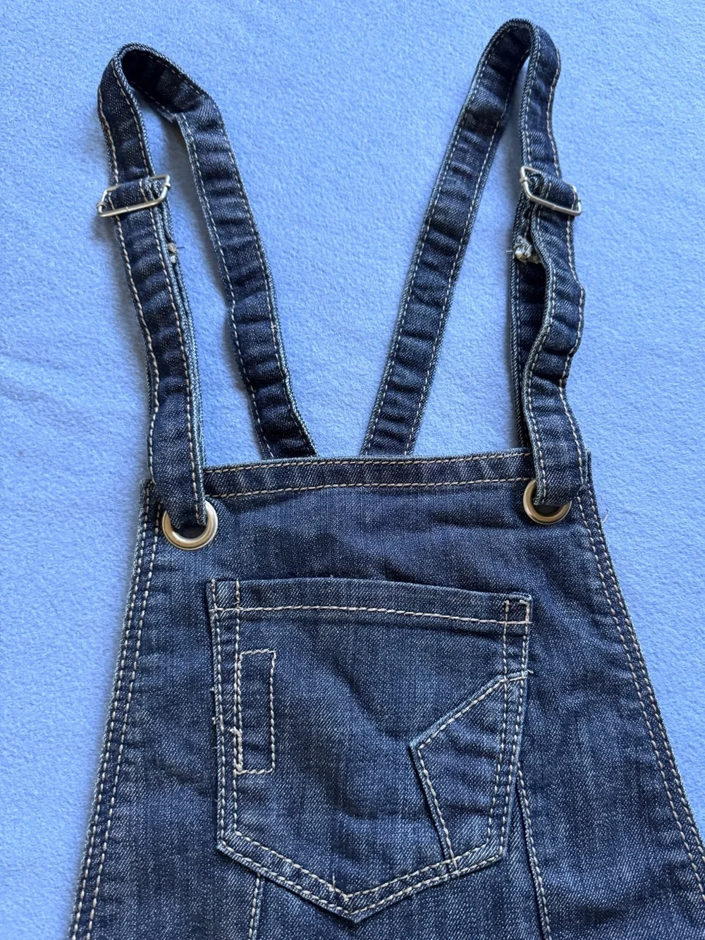 Denim Jean Shortalls